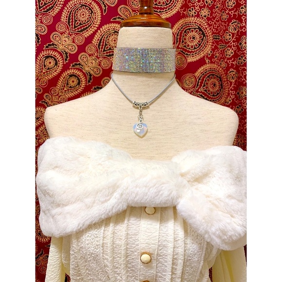 🌈 Amazing fur lace dress - Picture 1 of 13